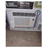 GE 6000 BTU small room air conditioner white