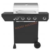 NexGrill 4 Burner Propane Gas Grill w/Side Burner