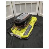 Ryobi 18v 4ah Battery Charger Combo