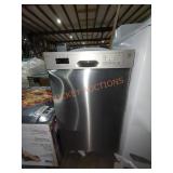 Avanti 18 in. Stainless Steel Built-In Dishwasher