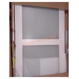 31"ï¿½80" White Frosted Window Door