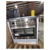 Ancona 5-Burners Dual Fuel Gas Range Oven