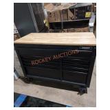 Husky 9 Drawer Moble Workbench. (52" x 25")