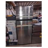 Vissani apartment size refrigerator stainless