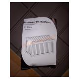 Patiowell Deck Box 32"x 56"x 33" Sold As Is,