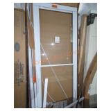 Andersen 30" x 80" White Aluminum Storm Door