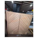 29" W x 18.5" D x 34" H Vanity w/o Top