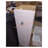 12" W x 13" D x 42" H White  Wall Cabinet