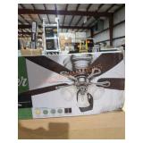 Hunter 52" Indoor Low Profile Ceiling Fan