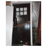 Trinity Glass Craftsman Fiberglass Door