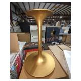 Cast Aluminum Antique Gold Table Base Only