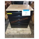 Husky 5 Drawer Garage Base Cabinet. Drawers locked