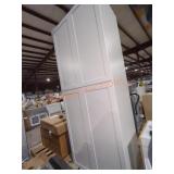 36" W x 25" D x 91.5" H White 4 Door Cabinet