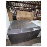 15.5" Washer/Dryer Pedestal with Storage Drawer