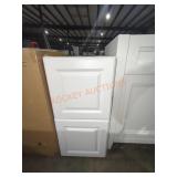 15" H x 13" D x 30" W White Wall Cabinet