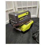 Ryobi 40v 6ah Battery Charger Combo