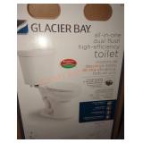 Glacier Bay All-in-one Dual Flush Toilet