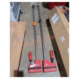 Bessey K Body 50" Parallel Clamp Set