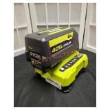 Ryobi 40v 6ah Battery Charger Combo