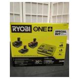 Ryobi 18v 2ah 2 4ah Batteries Charger Combo