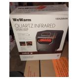 WeWarm quartz infrared portable heater
