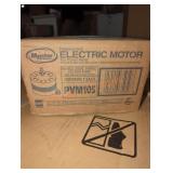 Master flow electric motor for power vents