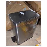 15 in. H Small Step to Open Trash Can