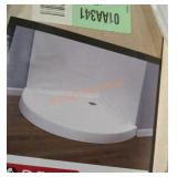 Delta R4 38" Corner Shower Base, White