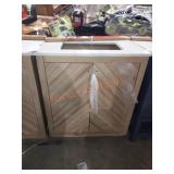 Glacier Bay Single Sink Vanity 36"x 19"x 34".