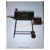 Nexgrill 29 in Barrel Offset Charcoal Smoker &