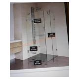 VIGO 30" L x 30" W x 73" H Shower Enclosure