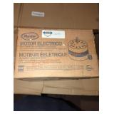 Master flow electric motor for power vents