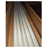 10-pk 8ft White Poles