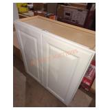 30" x 13" x 31" white wall cabinet