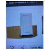 Hampton Bay 36"Wx24"Dx34.5"H, corner sink cabinet