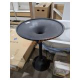 22"ï¿½29" Black Bird Bath