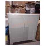 30.5"Wï¿½19"Dï¿½33"H Gray Bathroom Vanity