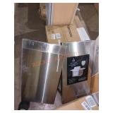 Spire 5-Burner BBQ Island Grill Shelves