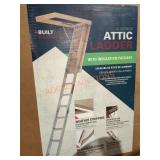 Louisville Aluminum Attic Ladder 375lb Capacity