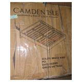 Camden Isle Acton White King Platform Bed