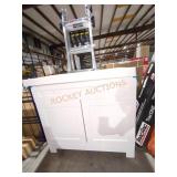 36" W x 19" D x 34" H White Vanity with Top