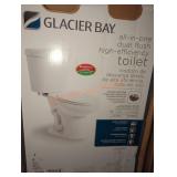 Glacier Bay All-in-one Dual Flush Toilet