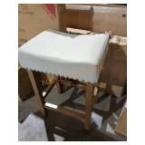 Nathan James Counter Height Upholstered Stool