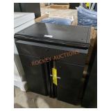 Husky 24"ï¿½15"ï¿½31" Metal Cabinet, Black