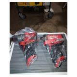 Milwaukee 12V Hammer Drill and Impact Driver