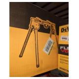 DeWalt work stand with miter saw mounts