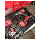 Milwaukee M18 2 tool combo hammer drill &impact