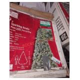 9 ft sparkling Amelia Pine Led prelit Tree