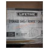 Lifetime Storage Shed (2 boxes)