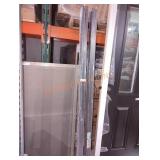 Berkshire 72" black corner post 2 count